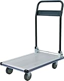 aluminium transportwagen aldi Spurlose Vollgummiräder mit Kugellager für hohen Fahrkomfort
