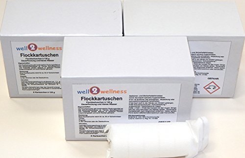 Flockkartuschen / Flockungsmittel Kartuschen 3,0 kg (24 x 125 g)