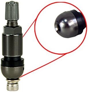 Pack of 1 Kit Rdks 07B Replacement Tire Pressure Sensor TPMS Valve/Aluminium/Outdoor/VDO/Valve, Rdks Repair Set/Aluminium Wheel Brand Stix/Pacific/Alligator Sensit Hoof Intelli Sensor/Audi/Bentley/BMW/FERRARI/Land Rover/Maserati Maybach/Porsche/Volkswagen/Mercedes/Hyundai/Toyota/Lexus/Black/, verchro