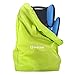 Produktbild Kindersitz Transporttasche, Evecase Ultra-Leicht Faltbarer Transportrucksack für Kinderautositze Babyschalen Kinderwagen mit Wasserdichtem Nylon / Kordelzug / Schutzabdeckung / Tragegriff - Grün