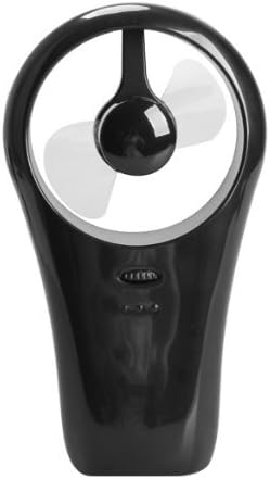 Mini Super Hand-held Mute USB/Battery Cooling Fan for Outdoor Sports Black