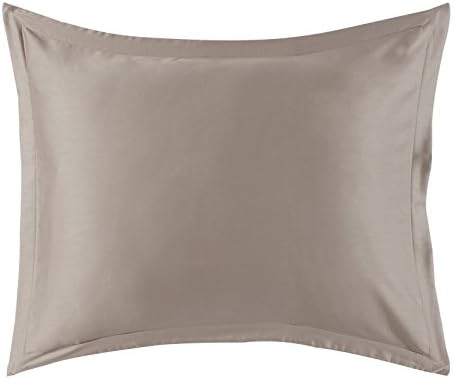 ESSIX d 68-32007-201037 SXU Rectangular pillow case, Ash Satin Plain Cotton 50 x 70 cm