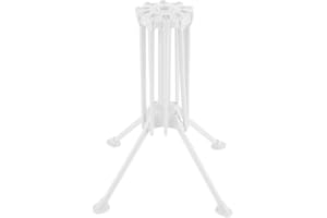 RAGUSO Séchoir à Pâte Plastique Support de Séchage de Nouilles Séchoir à Spaghetti Pliable Nouilles Porte-séchage Nouilles Séchage Support avec 10 Poignées barre pour Faire des Pâte Fraîches Spaghetti