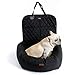 Produktbild BITIAN Funktionelle Haustier Vordersitzbezug für alle Autos Deluxe Haustier Soft Booster Bett Lounge Wasserdichtes Nylon Material - Schwarz, 50x60x60cm