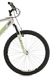 KS Cycling Mountainbike Fully Slyder RH 51 cm KS Cycling Fahrrad, Weiß-Grün, 26 - 7