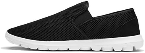 Venustus Men's Breathable Mesh Lightweight Slip On Boat Loafers Outdoor Fashion Casual Walking Shoes