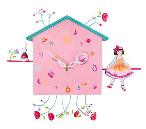 The Bird Boat alabonneheure Clock Alice