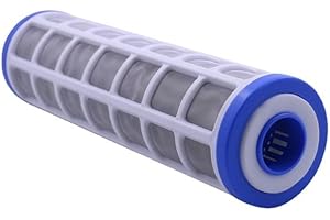 RCYF-Élément filtrant purificateur d'eau Lavable Cartouches filtrantes à Mailles en Acier Inoxydable de 10 Pouces Précision du Filtre 40 microns