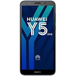 Huawei Y5 - Smartphone de 5.45" (Memoria DE 16 GB, cámara de 8 MP / 256 GB, Android 8.0 (Oreo)), Color Azul