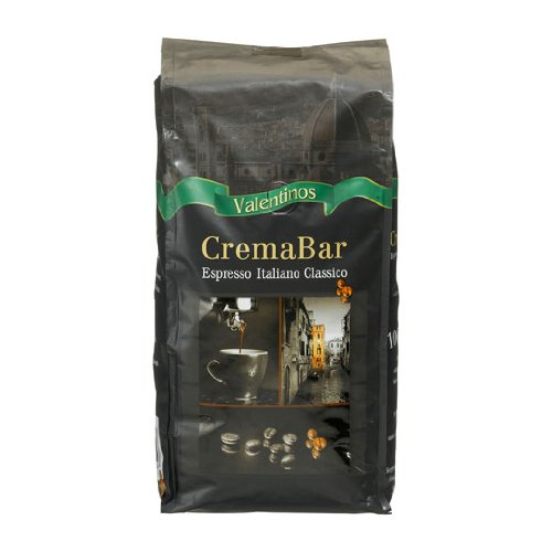 Preisvergleich Produktbild 8x 1kg Valentinos Crema Bar - Espresso Italiano Classico ganze Bohne 8000g
