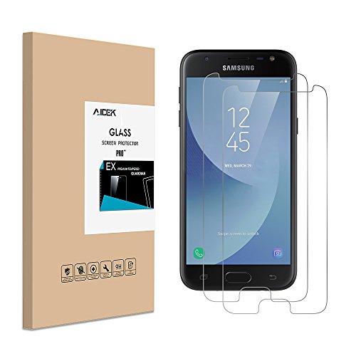 2-Pack Protector de Pantalla Samsung Galaxy J3 2017 AICEK Cristal Templado para Samsung J3 2017 Vidrio Templado Galaxy J3 2017 Cristal Screen Protector 2-Pack Protector de Pantalla Samsung Galaxy J3 2017 AICEK Cristal Templado para Samsung J3 2017 Vidrio Templado Galaxy J3 2017 Cristal Screen Protector
