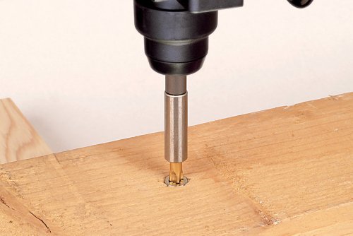 Wolfcraft 2429000 Bithalter mit SDS-plus Schaft - 2