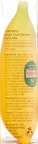 Tony Moly – Magic Food Banana Hand Milk – Handcreme mit Bananenduft – Hand Cream gegen trockene Hände - 3