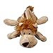 Bigood Plush Doll Zipper Pen Pouch Pencil Case Cosmetic Makeup Bag Pocket Light brown lion