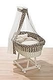 Alvi 411655626 Set für Stubenwagen Birthe "Little Bear", beige