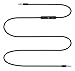 Price comparison product image B&O PLAY by Bang & Olufsen Audio Cable with 3-Button Remote and Microphone Compatible with Apple iOS Device - Black