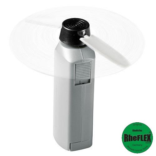 Handventilator Airwulf Hurricane incl. Batterien Silver