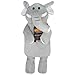 Hot Water Bottles With African Animal Style Covers, Elephant