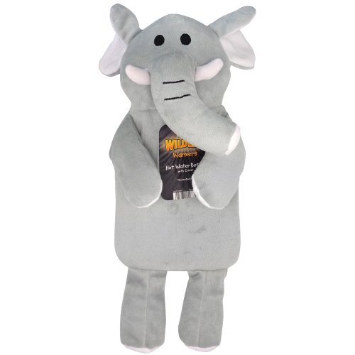 Hot Water Bottles With African Animal Style Covers, Elephant