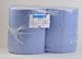 Produktbild 2 X ROLLEN PUTZPAPIER;PUTZPAPIERROLLE BLAU JE 1000 BLATT 36 x 36 CM 2-lg SAUGSTARK