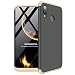Produktbild HuaXin Huawei Honor Play H¨¹lle,3 in 1 Modisch Ultrad¨¹nn PC 360 ¡ãAll-Inclusive-Schutz Hartschale+GEHrtetes Glas Schutzfolie Suitable for Huawei Honor Play £¨Schwarz+Gold£©