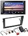 Produktbild Pioneer AVH-A3200DAB Bluetooth 2DIN USB DVD DAB MP3 Autoradio für Audi A4 B6 B7 00-08 Bose Aktivsystem Mini-ISO