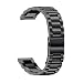 Produktbild Uhrenarmband, Armband, Uhren, Uhrarmband, Ohwens 4 Farben für Universal-Uhrenarmband, Armband mit Schnellverschluss aus Edelstahl, 18 mm, 20 mm, 22 mm für Gear S3 Frontier Classic S2 (20mm, Black)