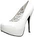 Produktbild Pleaser Pink Label Damen Teeze-06W Pumps, Weiß (Wht Pat), 44 EU