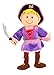 Produktbild Fiesta Crafts T-2750 - Piratenmädchen Handpuppe