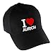 Produktbild Baseballcap Classic I Love Aurich schwarz