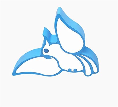 CHLIGHT 50CM children room blue ceiling lights creative Acrylic Parrot shaped ceiling lamps bedroom living room boy room girl room kindergarden indoor cartoon pendant lights LED lamp,A
