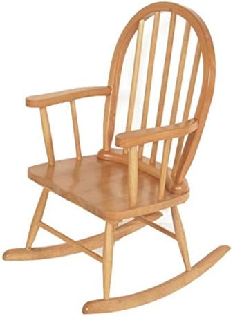 Traditional Childrens Rocking Chair Made from Solid Rubberwood – A Classic Addition to Your Child’s Bedroom