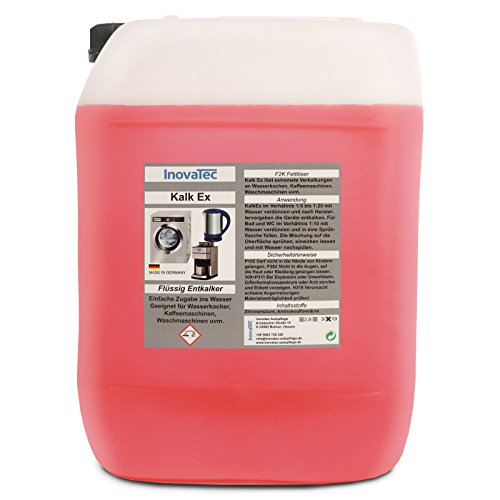 Preisvergleich Produktbild Inovatec KalkEx Kalkentferner 10l Kalklöser flüssig Entkalker
