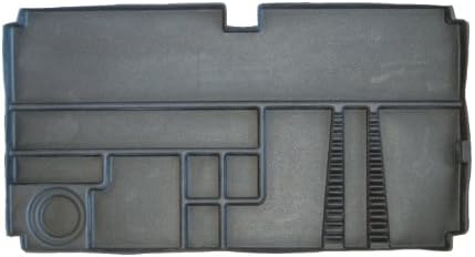Protoco 3014  Utility Cart Top Tray with 10 Compartments Wrench Rack Cup Holder,  16-Inch x 29-Inch x 1/2-Inch