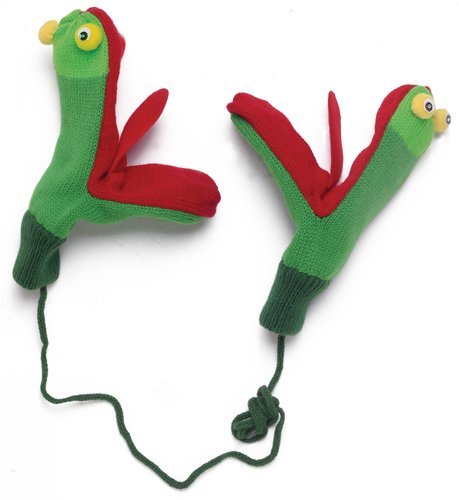 Kidorable Kids Knitted Gloves/Mittens (Frog)