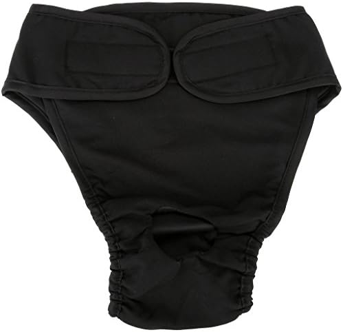 Mangostle 2PCS Adjustable &amp; Washable Female Pet Max Diaper Girl Dog Sanitary Pantie