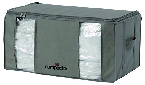 Compactor Home Medium Polypropylene Storage Bag, Solid Taupe