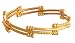 Zeneme Traditional Ethnic One Gram Gold Plated Designer Bangle for Women & Girls RS.189.00