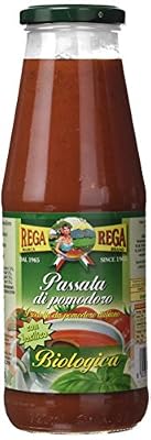 REGA Pulpe de Tomates/Basilic Bio 720 ml - Lot de 2