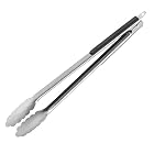 Westmark Grillzange, Rostfreier Edelstahl/Kunststoff, Länge: 37,7 cm, Classic Spezial, Silber/Schwarz – Bild 2