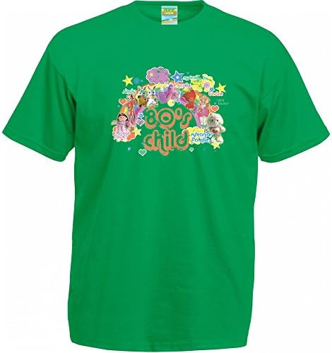 80s Child T-Shirt - Large - Kelly Green