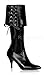 Produktbild Sexy Piratin Stiefel mit schwarzer Schnürung Gr. 40 (US 10)