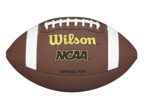 Preisvergleich Produktbild Wilson NCAA Composite Fußball, braun, Official