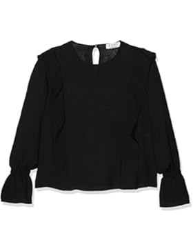 Elvi Damen Bluse Frill Detailed Blouse