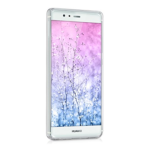 kwmobile Funda para Huawei P9 - Carcasa de  TPU  para m  vil y dise  o de Sol hind   en  Azul Rosa Fucsia Transparente 