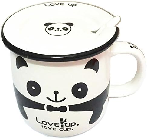 Panda Office Mug Coffee Milk Ceramic Mug Cup Pen case 300ml Best Gift