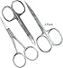 Starlite 3 Pack Manicure-Pedicure-Disecting-Bandage-Cuticle-Scissors