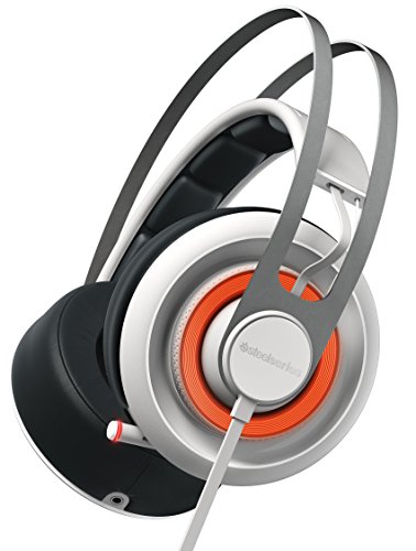 SteelSeries Siberia 650 - Auriculares para Juego  Sonido Dolby Surround 7 1  iluminaci  n RGB  gesti  n de Software   PC Mac   Blanco