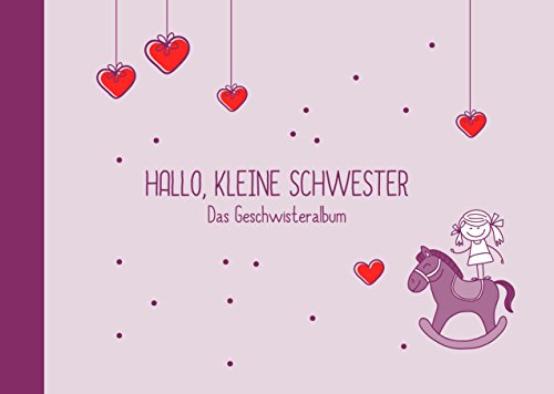 Geschenk zur Geburt für Geschwister: „Endlich großer Bruder-“ + „Hallo, kleine Schwester“-Buch (Erinnerungs-/Foto-Album,Öko, Recycling-Papier) - 5