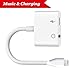 Produktbild Lightning Jack Adapter auf 3,5 mm Adapter für iPhone X / 8/8 Plus 7/7 Plus iPod iPad Musik und Aufladen zu der Zeit Stecker AUX Konverter Kopfhörer Adapter Zubehör Kopfhörer Kabel Splitter Zubehör Metall Audio Jack Kopfhörer Kabel Ohrhörer Adapter Unterstützung iOS 11
